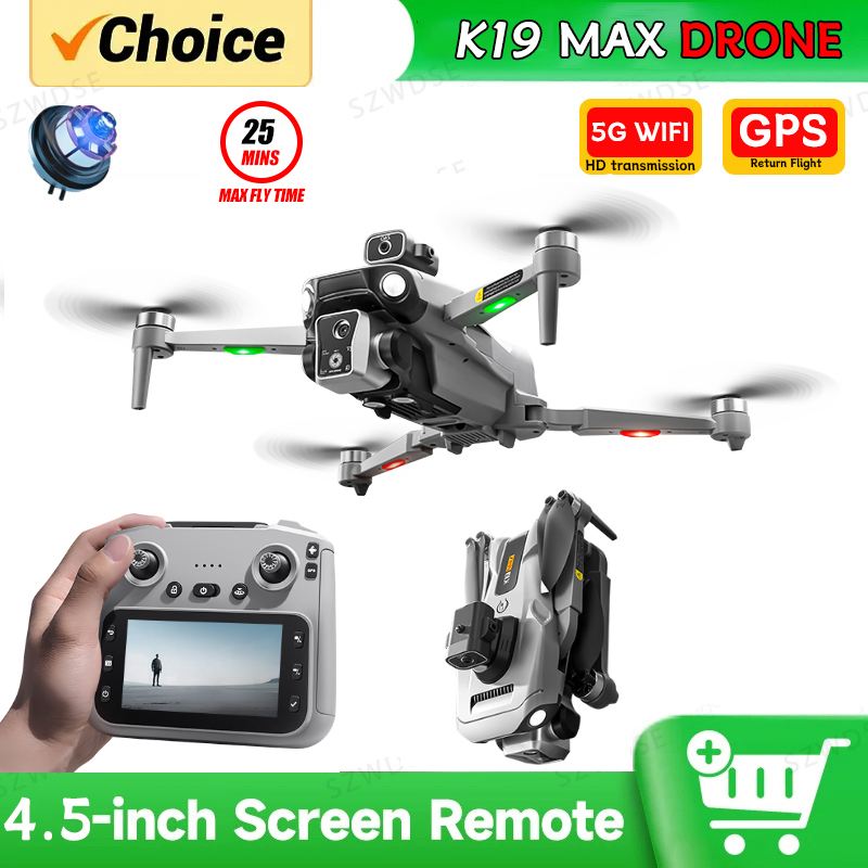2026 K19 MAX GPS Drone Cam Fis - Drone Photogrammetry 评论和价格